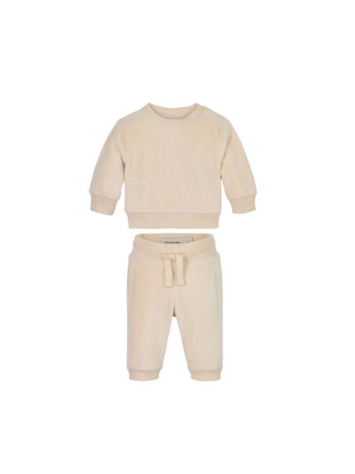 CALVIN KLEIN Tuta in velluto per Neonati CALVIN KLEIN | CKIN0IN00236JPGB